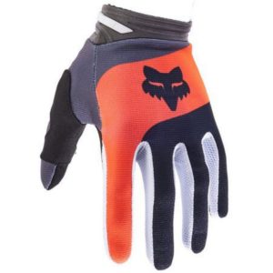 Guantes Moto Fox 180 Ballast Naranjo Fluor.