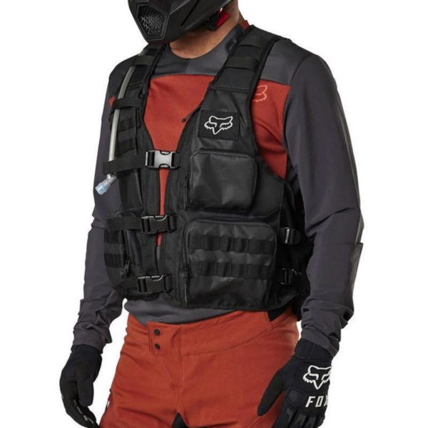 Chaqueta Moto Legion Tac Negro Fox - Imagen 2