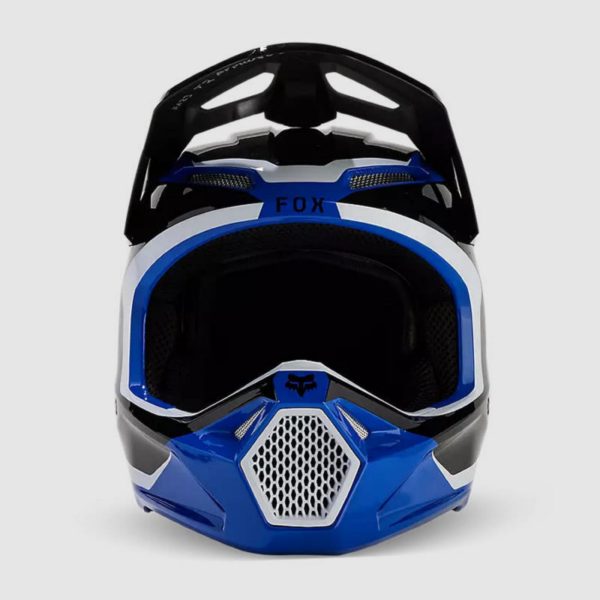 Casco Moto V1 Nitro Azul/Negro Fox - Imagen 3