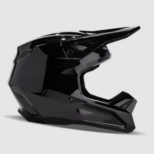 Casco Moto V1 Solid Negro Fox 24