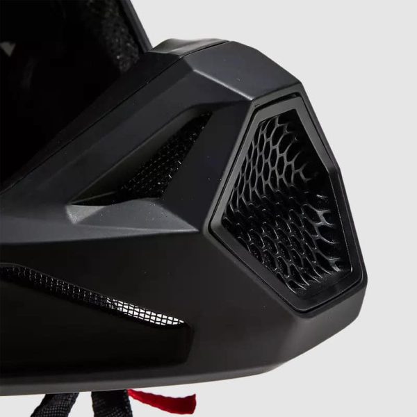 Casco Moto V1 Solid Negro Matte Fox 24 - Imagen 7