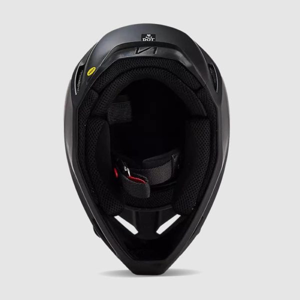 Casco Moto V1 Solid Negro Matte Fox 24 - Imagen 6