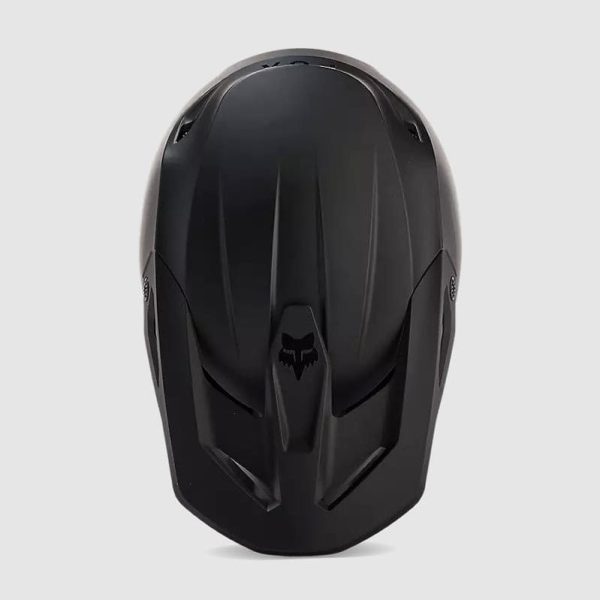 Casco Moto V1 Solid Negro Matte Fox 24 - Imagen 4