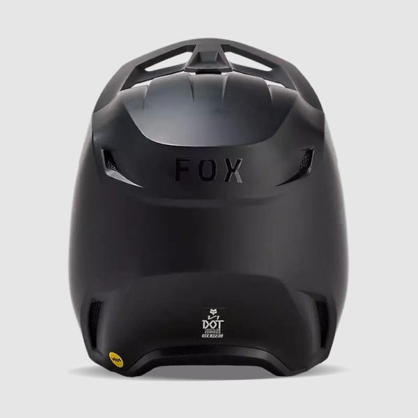 Casco Moto V1 Solid Negro Matte Fox 24 - Imagen 5