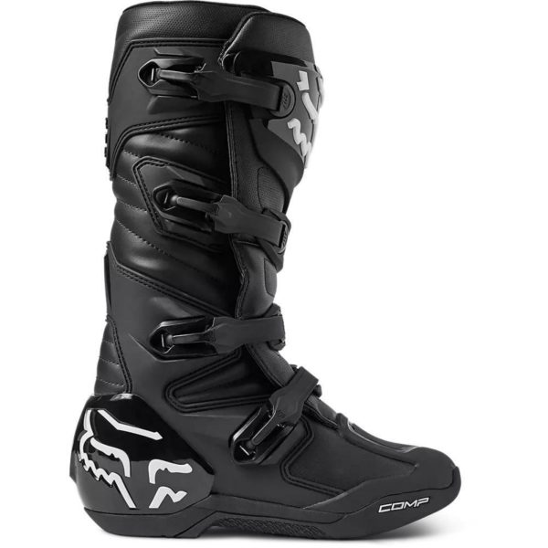 Botas Moto Comp Negro Fox - Imagen 2