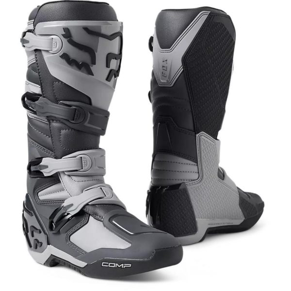 Botas Moto Comp Gris Fox
