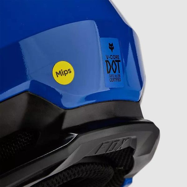 Casco Moto V Core Azul Fox - Imagen 8