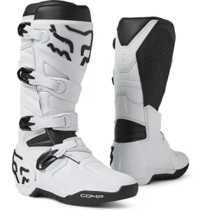 Botas Moto Comp Blanco Fox