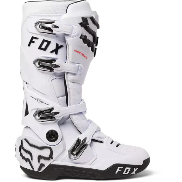 Botas Moto Instinct Blanco Fox - Imagen 2
