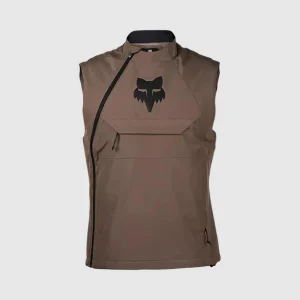 Chaqueta Moto Cortavientos Ranger Off Road Sin Mangas Cafe Fox