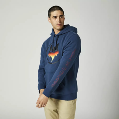 Poleron Sharz Po Fox Fleece Drk Indo