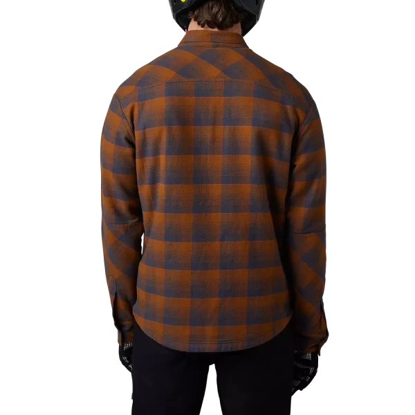CHAQUETA DEFEND DRIVE  WINDBLOCK FLANNEL NUT - Imagen 7