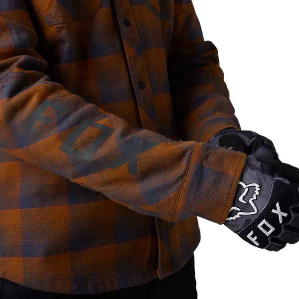 CHAQUETA DEFEND DRIVE  WINDBLOCK FLANNEL NUT - Imagen 4