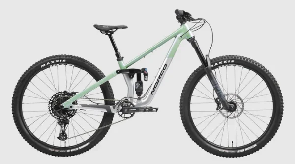 Bicicleta Niño Sight 27.5" 2024 Verde/Plata Norco