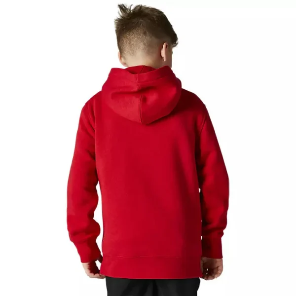 Poleron Lifestyle Niño Legacy Rojo Fox - Imagen 3