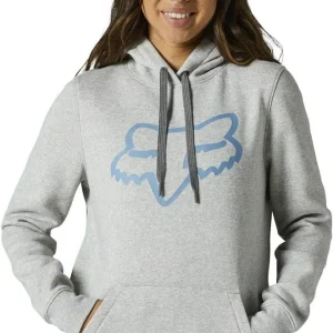 Poleron Lifestyle Mujer Boundary Pullover Gris Fox