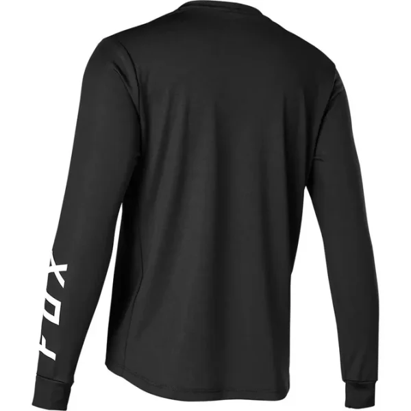 Polera Bicicleta Niño Ranger Manga Larga Negro Fox - Imagen 3