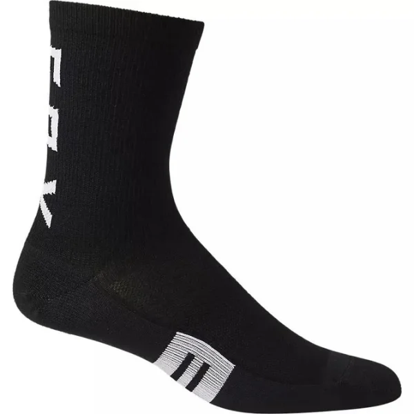 Calcetines Bicicleta Flexair 6" Merino Negro Fox