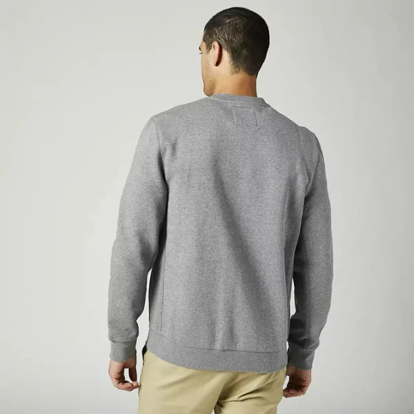 Poleron Lifestyle At Bay Crew Gris Fox - Imagen 3