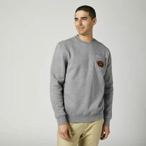 Poleron Lifestyle At Bay Crew Gris Fox