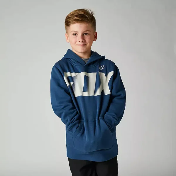 Poleron Lifestyle Niño RKANE Azul Fox - Imagen 4