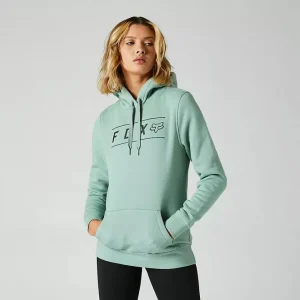 Poleron Lifestyle Mujer Pinnacle Verde Agua Fox