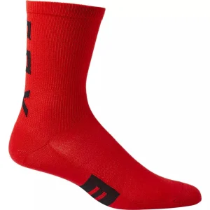 Calcetines Bicicleta Flexair 6" Merino Rojo Fox