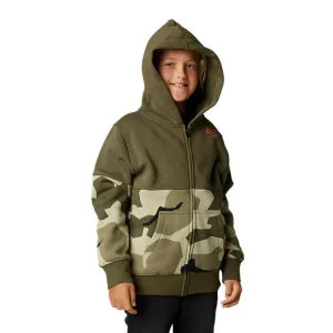 Poleron Lifestyle Niño Lindon Camo Verde Fox