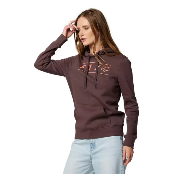 Poleron Lifestyle Mujer Pinnacle Morado Fox - Imagen 4