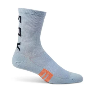 Calcetines Bicicleta Flexair 6" Merino Gris Azulado Fox