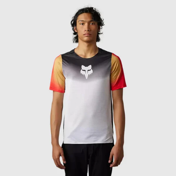 Polera Bicicleta Flexair Novah Negro/Blanco Fox - Imagen 6