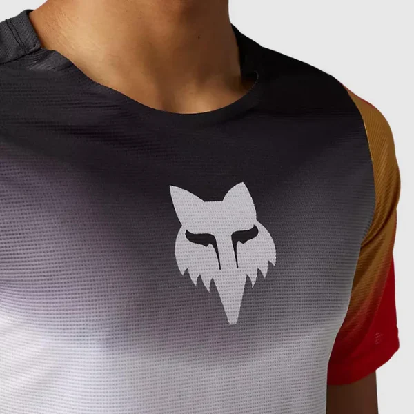Polera Bicicleta Flexair Novah Negro/Blanco Fox - Imagen 4