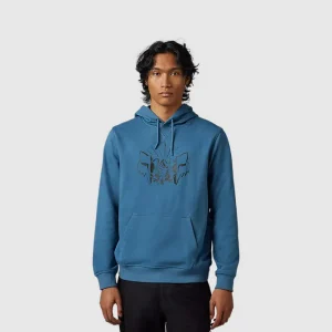 Poleron Lifestyle The Format Azul Fox