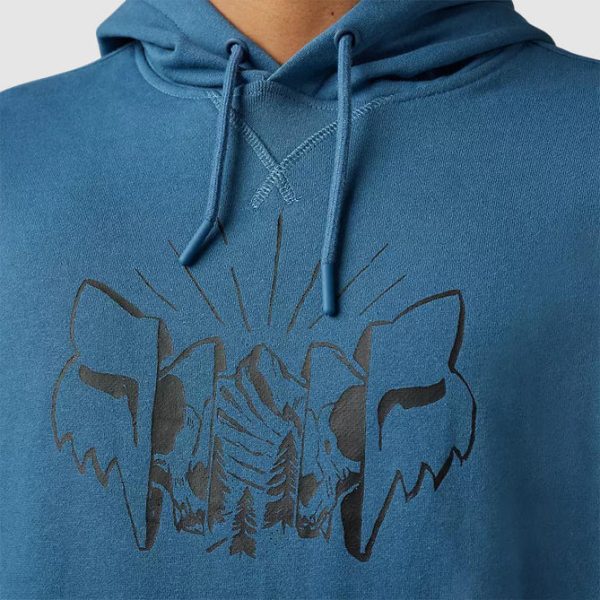 Poleron Lifestyle The Format Azul Fox - Imagen 3