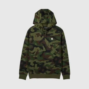 Poleron Lifestyle Canguro Fox Head Camo Verde Fox