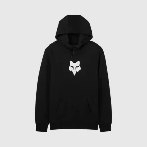 Poleron Lifestyle Canguro Fox Head Negro/Blanco Fox
