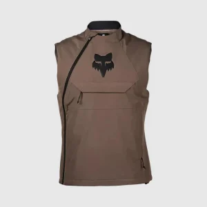 Chaqueta Moto Cortavientos Ranger Off Road Sin Mangas Cafe Fox