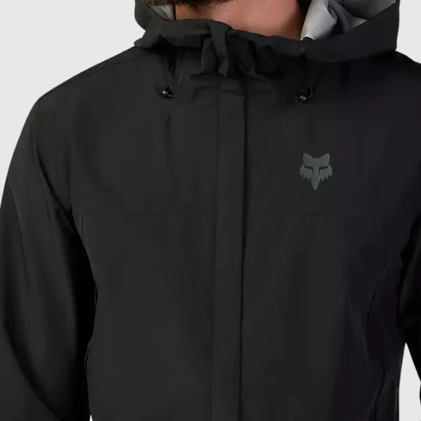 Chaqueta Bicicleta Impermeable Ranger Negro Fox - Imagen 6