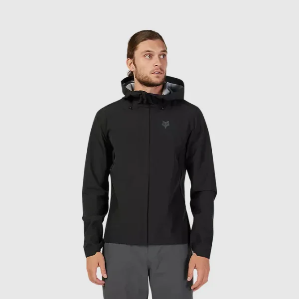Chaqueta Bicicleta Impermeable Ranger Negro Fox - Imagen 7