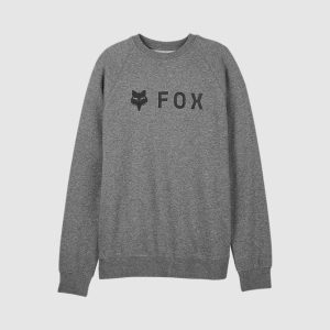 Poleron Lifestyle Sin Capucha Absolute Crew Gris Fox