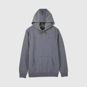 Poleron Lifestyle Canguro Wordmark Gris Fox