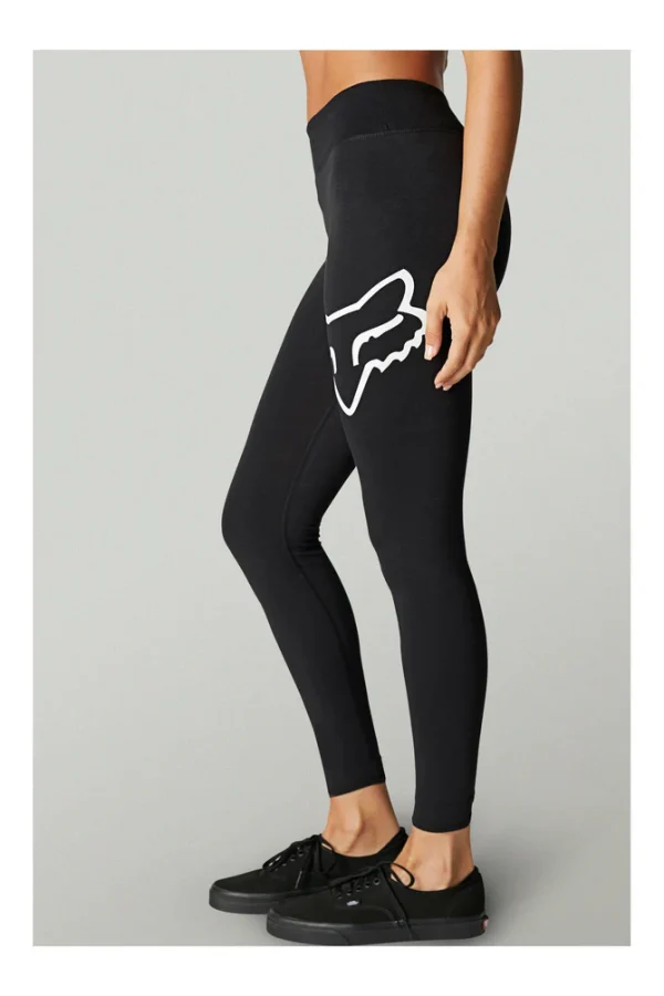 Calzas Lifestyle Mujer Boundary Legging Negro Fox - Imagen 2