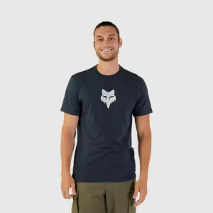 Polera Lifestyle Fox Head Premium Azul Marino Fox