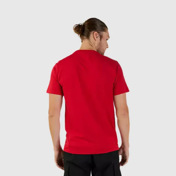 Polera Lifestyle Fox Head Premium Rojo Fox - Imagen 2