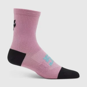 Calcetines Bicicleta Ranger TS57 6" Rosado Fox
