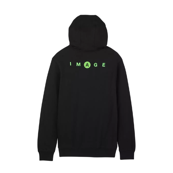 Poleron Image Fleece Po Black - Imagen 2