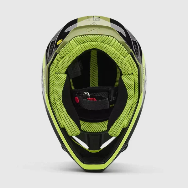 Casco Moto V1 Race Spec Verde Fox - Imagen 6