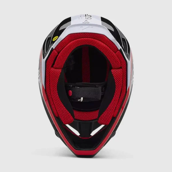 Casco Moto V1 Race Spec Rojo Fox - Imagen 6