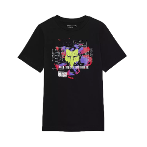 Polera Lifestyle Niño Energy SS Tee Blk