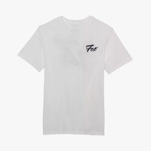 Polera Lifestyle Scripted Premium Blanco Fox